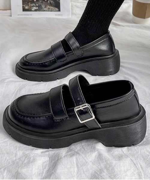Burner(バーナー)の「【OKUOKU 0909】レトロローファー oku-shoes-673097878318-26 MC(ローファー・レディース・A/B・36/38/40/35/39/37)」の9枚目の写真