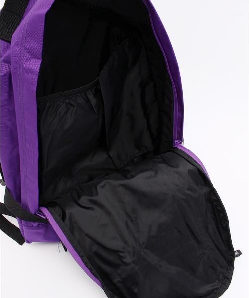 X-girl（エックスガール）の「OUTDOOR BACKPACK（バックパック/リュック・レディース・ブラック/パープル/ネイビー・ONE SIZE）」の9枚目の写真