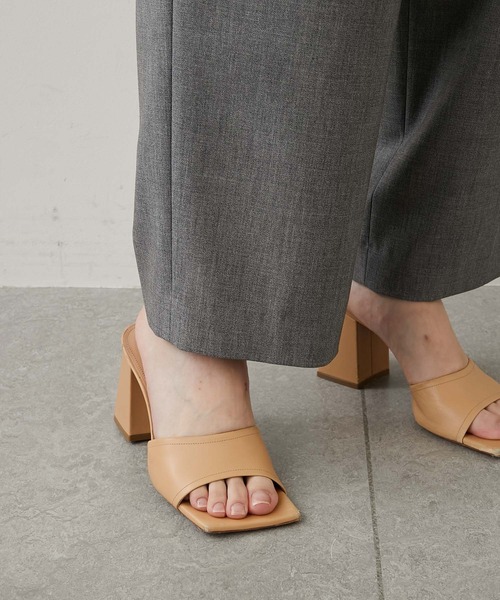 GALLARDAGALANTE（ガリャルダガランテ）の「《セットアップ対応》ハイウエスト2タックパンツ（スラックス・レディース・ベージュ/グレー・0/1/2）」の21枚目の写真