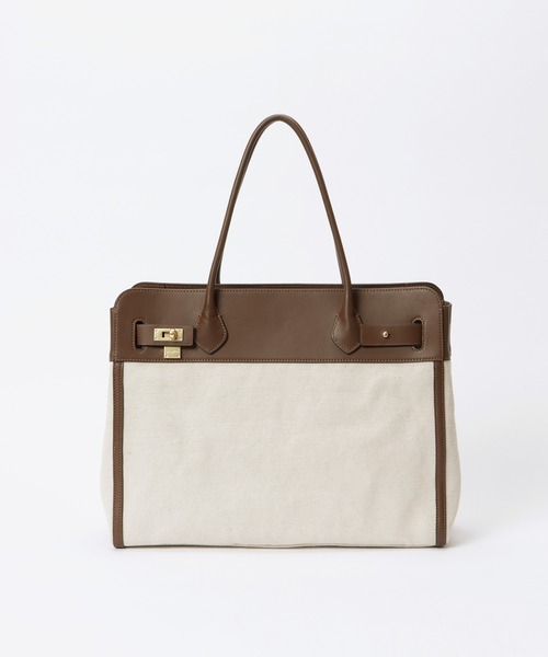 ORSETTO（オルセット）の「【ORSETTO(オルセット)】CANVAS TOTE（トートバッグ・レディース・ブラウン系その他・2）」の10枚目の写真