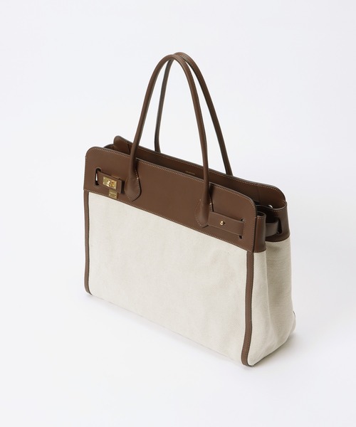 ORSETTO（オルセット）の「【ORSETTO(オルセット)】CANVAS TOTE（トートバッグ・レディース・ブラウン系その他・2）」の11枚目の写真