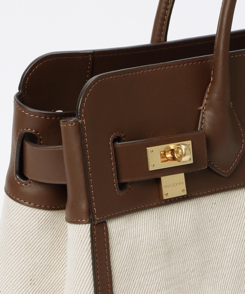 ORSETTO（オルセット）の「【ORSETTO(オルセット)】CANVAS TOTE（トートバッグ・レディース・ブラウン系その他・2）」の14枚目の写真