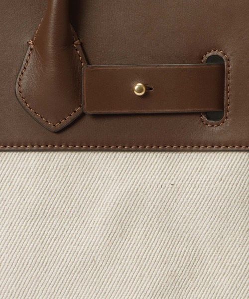 ORSETTO（オルセット）の「【ORSETTO(オルセット)】CANVAS TOTE（トートバッグ・レディース・ブラウン系その他・2）」の17枚目の写真