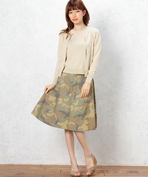 green label relaxing(グリーンレーベルリラクシング)の「SelfWash UV アンサンブル カーディガン(カーディガン/ボレロ・レディース・ベージュ/ネイビー・フリー)」の14枚目の写真