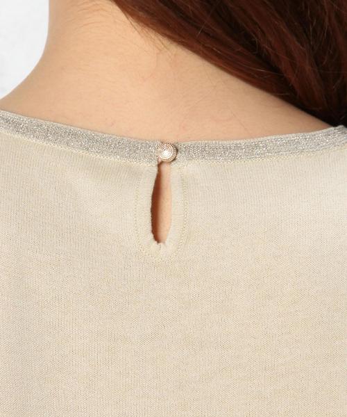 green label relaxing(グリーンレーベルリラクシング)の「SelfWash UV アンサンブル カーディガン(カーディガン/ボレロ・レディース・ベージュ/ネイビー・フリー)」の3枚目の写真