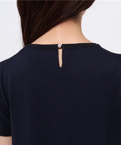 green label relaxing(グリーンレーベルリラクシング)の「SelfWash UV アンサンブル カーディガン(カーディガン/ボレロ・レディース・ベージュ/ネイビー・フリー)」の12枚目の写真