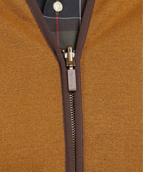 Barbour（バブアー）の「BARBOUR/バブアー　WARM PILE WAISTCOAT ZIPIN LINER ワームパイルウエストコートジップインライナー  MLI0004（ベスト・メンズ・ブラウン・38/40）」の5枚目の写真