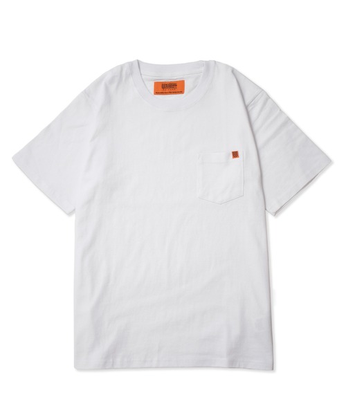 UNIVERSAL OVERALL(ユニバーサルオーバーオール)の「ポケットTシャツ【POCKET TEE】(Tシャツ/カットソー・メンズ・ブラック/オートミール/ホワイト/ライトグリーン/ライトイエロー/ミント・M/2XL/S/XL/L)」の17枚目の写真