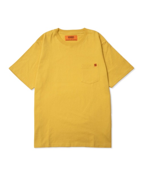 UNIVERSAL OVERALL(ユニバーサルオーバーオール)の「ポケットTシャツ【POCKET TEE】(Tシャツ/カットソー・メンズ・ブラック/オートミール/ホワイト/ライトグリーン/ライトイエロー/ミント・M/2XL/S/XL/L)」の19枚目の写真