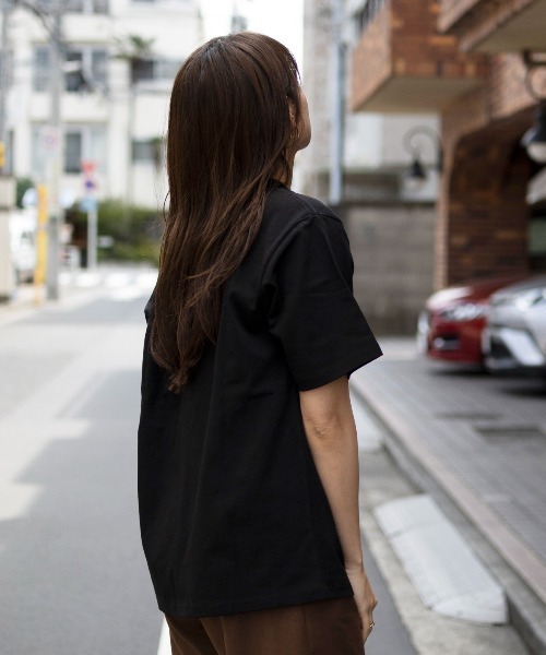 UNIVERSAL OVERALL(ユニバーサルオーバーオール)の「ポケットTシャツ【POCKET TEE】(Tシャツ/カットソー・メンズ・ブラック/オートミール/ホワイト/ライトグリーン/ライトイエロー/ミント・M/2XL/S/XL/L)」の12枚目の写真