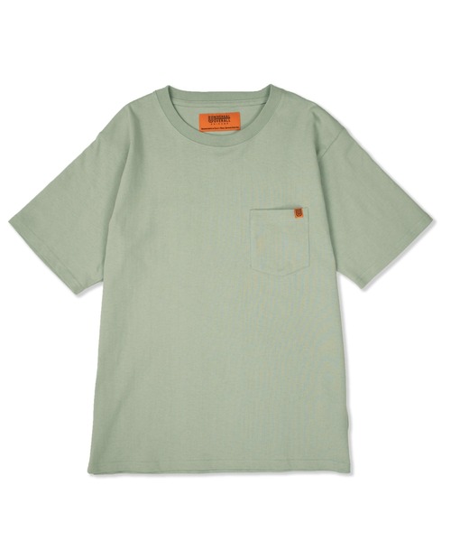 UNIVERSAL OVERALL(ユニバーサルオーバーオール)の「ポケットTシャツ【POCKET TEE】(Tシャツ/カットソー・メンズ・ブラック/オートミール/ホワイト/ライトグリーン/ライトイエロー/ミント・M/2XL/S/XL/L)」の18枚目の写真