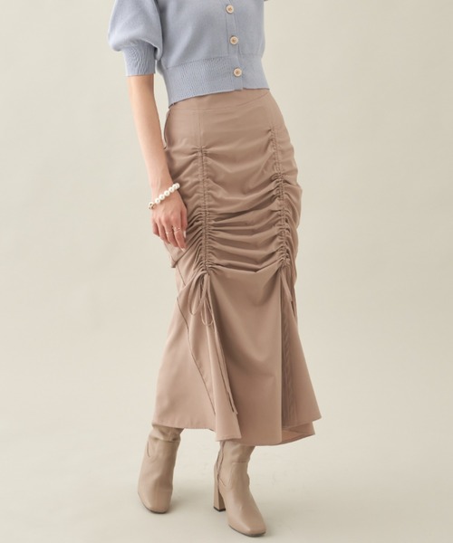 VIOLETTA（ヴィオレッタ）の「ドロストシャーリングスカート（スカート・レディース・ブラック/モカ・S/M）」の22枚目の写真