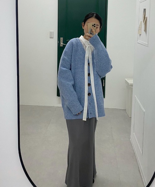 feepur(フェピュール)の「ボウタイブラウス(シャツ/ブラウス・レディース・ブラック/オフホワイト・MEDIUM)」の16枚目の写真
