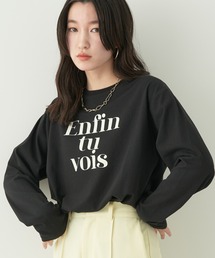 earth music&ecology | enfin tu vois ロゴロンT(シャツ/ブラウス)