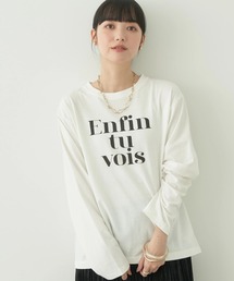 earth music&ecology | enfin tu vois ロゴロンT(シャツ/ブラウス)