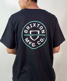 BRIXTON/ブリクストン オーバーサイズ バックプリントTシャツ/半袖Tシャツ 16493