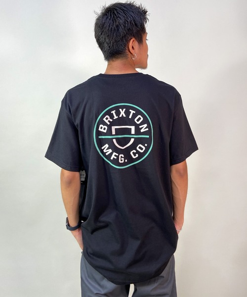 BRIXTON(ブリクストン)の「BRIXTON/ブリクストン オーバーサイズ バックプリントTシャツ/半袖Tシャツ 16493(Tシャツ/カットソー・メンズ・ホワイト/グリーン/ブラック・L/XL/M)」の14枚目の写真