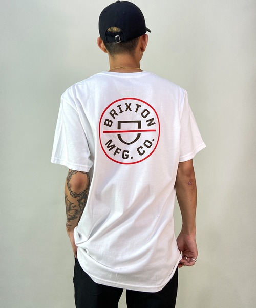 BRIXTON(ブリクストン)の「BRIXTON/ブリクストン オーバーサイズ バックプリントTシャツ/半袖Tシャツ 16493(Tシャツ/カットソー・メンズ・ホワイト/グリーン/ブラック・L/XL/M)」の20枚目の写真