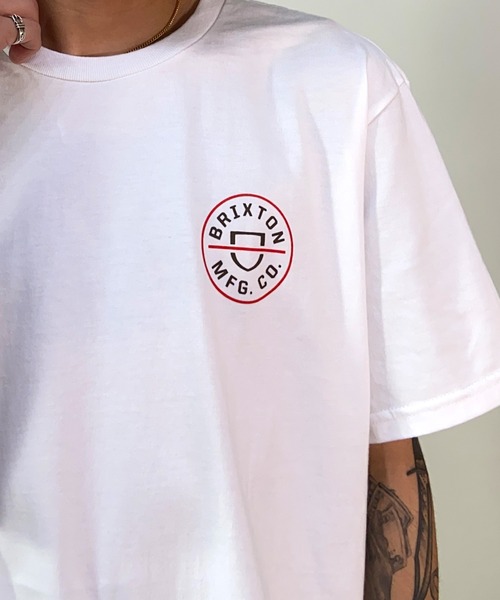 BRIXTON(ブリクストン)の「BRIXTON/ブリクストン オーバーサイズ バックプリントTシャツ/半袖Tシャツ 16493(Tシャツ/カットソー・メンズ・ホワイト/グリーン/ブラック・L/XL/M)」の21枚目の写真