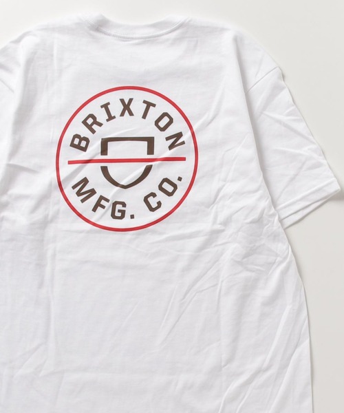 BRIXTON(ブリクストン)の「BRIXTON/ブリクストン オーバーサイズ バックプリントTシャツ/半袖Tシャツ 16493(Tシャツ/カットソー・メンズ・ホワイト/グリーン/ブラック・L/XL/M)」の6枚目の写真
