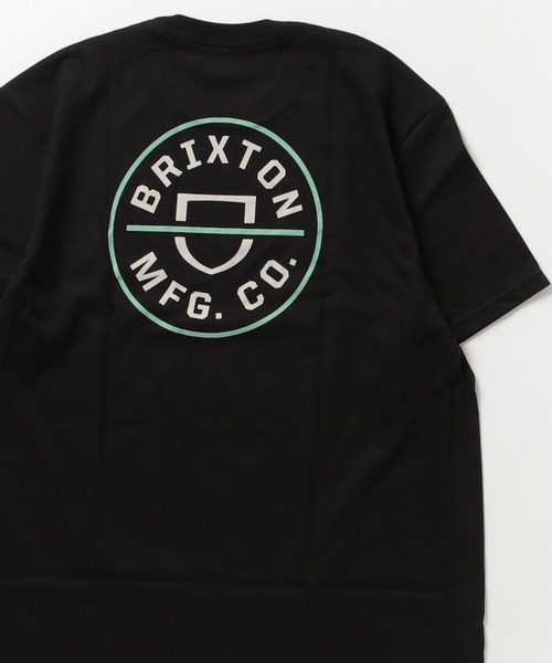 BRIXTON(ブリクストン)の「BRIXTON/ブリクストン オーバーサイズ バックプリントTシャツ/半袖Tシャツ 16493(Tシャツ/カットソー・メンズ・ホワイト/グリーン/ブラック・L/XL/M)」の5枚目の写真