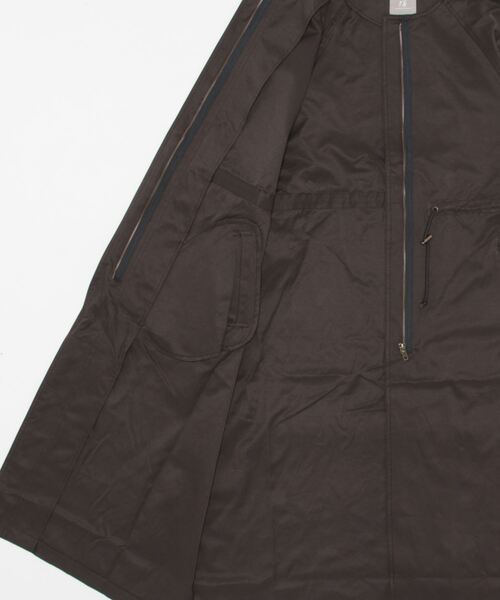 ROSE BUD(ローズバッド)の「ノーカラーコート(ノーカラーコート・レディース・ベージュ/ピンク/グレー・FREE)」の5枚目の写真