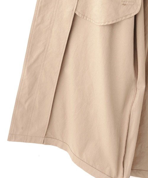 ROSE BUD(ローズバッド)の「ノーカラーコート(ノーカラーコート・レディース・ベージュ/ピンク/グレー・FREE)」の7枚目の写真