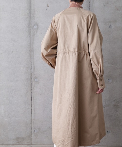 ROSE BUD(ローズバッド)の「ノーカラーコート(ノーカラーコート・レディース・ベージュ/ピンク/グレー・FREE)」の20枚目の写真
