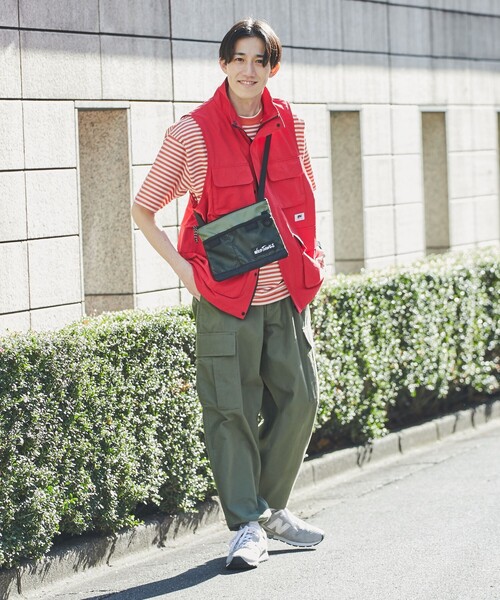 coen（コーエン）の「Chinook Sport（チヌークスポーツ）別注グログランゲームベスト（セットアップ対応）（ベスト・メンズ・ブラック/レッド・M/L/XL）」の3枚目の写真