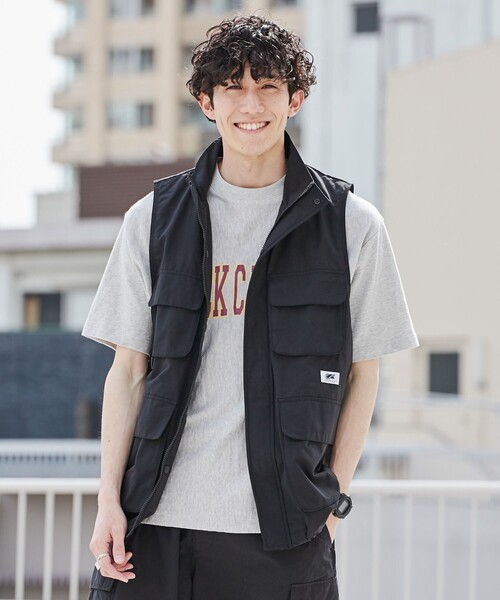 coen（コーエン）の「Chinook Sport（チヌークスポーツ）別注グログランゲームベスト（セットアップ対応）（ベスト・メンズ・ブラック/レッド・M/L/XL）」の9枚目の写真