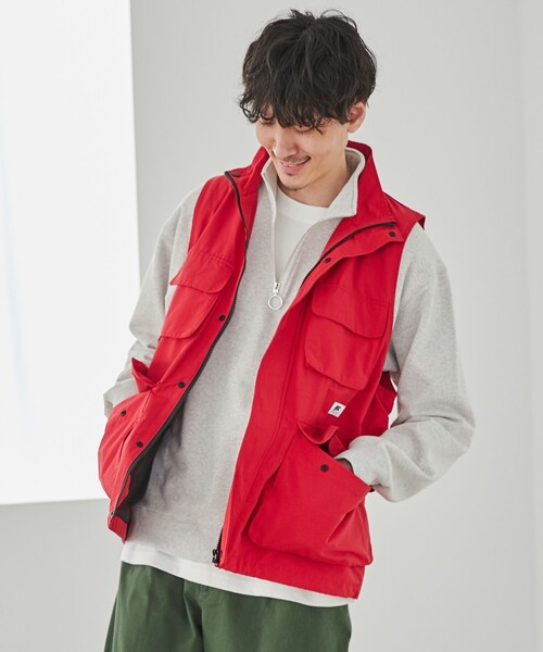 coen（コーエン）の「Chinook Sport（チヌークスポーツ）別注グログランゲームベスト（セットアップ対応）（ベスト・メンズ・ブラック/レッド・M/L/XL）」の14枚目の写真