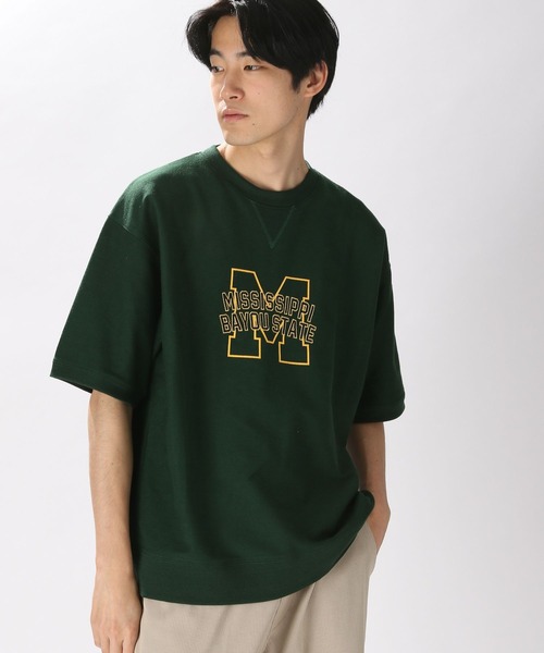 niko and（ニコアンド）の「ミニ裏毛アソートロゴTシャツ（T