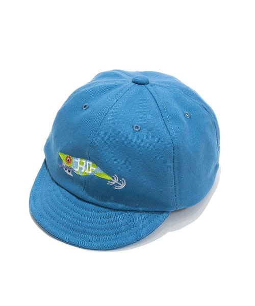 go slow caravan（ゴースローキャラバン）の「キャンバス刺繍 ショートブリムキャップ（キャップ・メンズ・サンドベージュ/ブルー系その他/カーキ/ブラック・FREE）」の10枚目の写真
