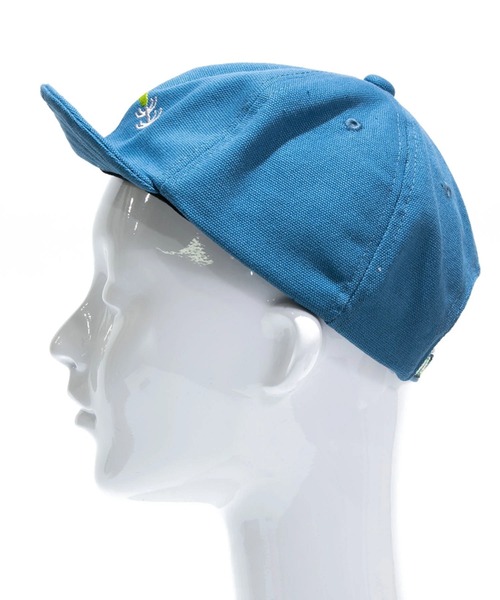 go slow caravan（ゴースローキャラバン）の「キャンバス刺繍 ショートブリムキャップ（キャップ・メンズ・サンドベージュ/ブルー系その他/カーキ/ブラック・FREE）」の13枚目の写真