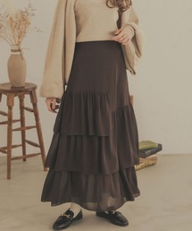 Ambre Neige | ティアードスカート／WEB/EC限定商品(スカート)