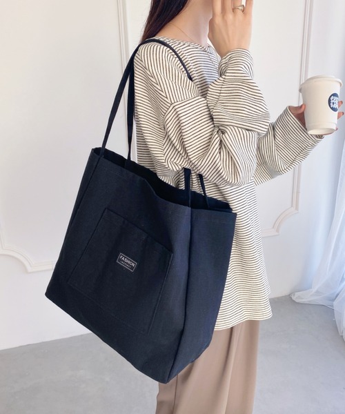 セール】【A4収納可能】無地キャンバストートバッグ（トート