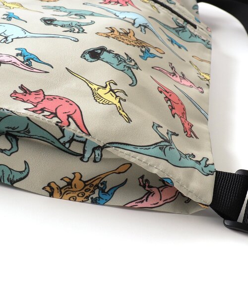 BREEZE（ブリーズ）の「福井県立恐竜博物館コラボ ナップサック（バックパック/リュック・キッズ・ブラック/ベージュ・FREE）」の17枚目の写真