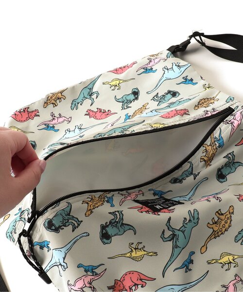 BREEZE（ブリーズ）の「福井県立恐竜博物館コラボ ナップサック（バックパック/リュック・キッズ・ブラック/ベージュ・FREE）」の15枚目の写真