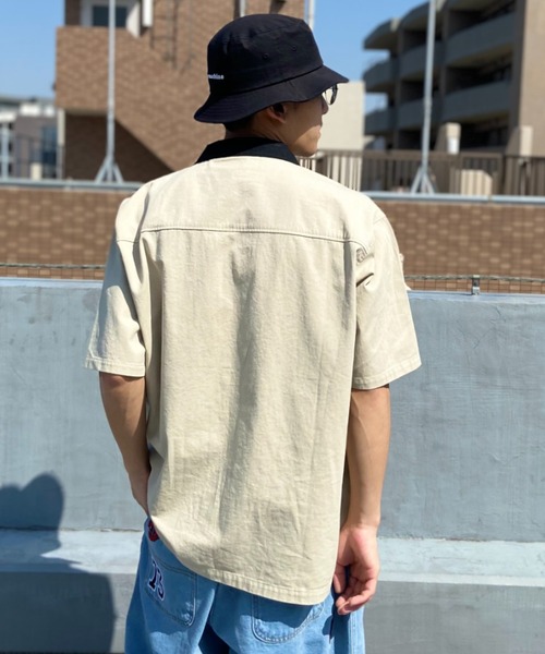 SANTA CRUZ（サンタクルーズ）の「【ムラサキスポーツ限定】SANTACRUZ/サンタクルーズ SC PATCHES WORK SHIRT シャツ 502231205（シャツ/ブラウス・メンズ・ブラック/ホワイト/ベージュ・M/L/XL）」の8枚目の写真