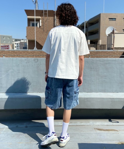 SANTA CRUZ（サンタクルーズ）の「【ムラサキスポーツ限定】SANTACRUZ/サンタクルーズ SC PATCHES WORK SHIRT シャツ 502231205（シャツ/ブラウス・メンズ・ブラック/ホワイト/ベージュ・M/L/XL）」の18枚目の写真