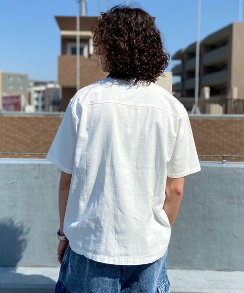 SANTA CRUZ（サンタクルーズ）の「【ムラサキスポーツ限定】SANTACRUZ/サンタクルーズ SC PATCHES WORK SHIRT シャツ 502231205（シャツ/ブラウス・メンズ・ブラック/ホワイト/ベージュ・M/L/XL）」の15枚目の写真