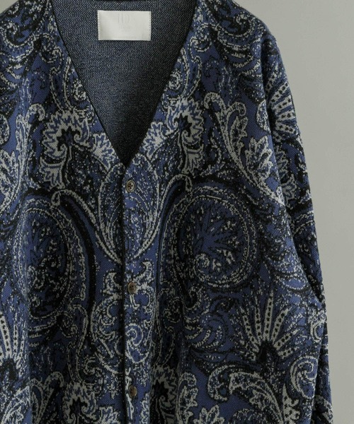 URBAN RESEARCH（アーバンリサーチ）の「URBAN RESEARCH iD　ジャカードニットカーディガン（カーディガン/ボレロ・メンズ・その他2/その他1・LARGE/MEDIUM）」の4枚目の写真