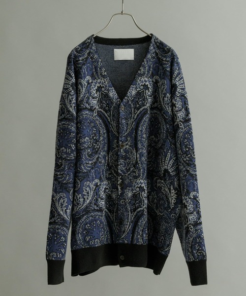 URBAN RESEARCH（アーバンリサーチ）の「URBAN RESEARCH iD　ジャカードニットカーディガン（カーディガン/ボレロ・メンズ・その他2/その他1・LARGE/MEDIUM）」の5枚目の写真