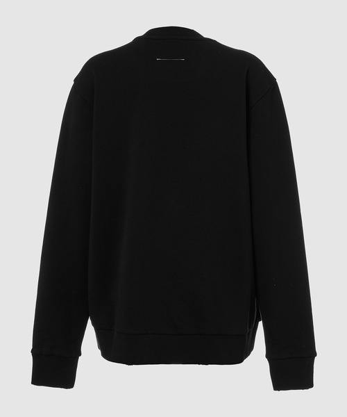 MM6 Maison Margiela（ｴﾑｴﾑｼｯｸｽ ﾒｿﾞﾝ ﾏﾙｼﾞｪﾗ）の「SWEATSHIRT（スウェット・レディース・ブラック/その他・S/M）」の4枚目の写真