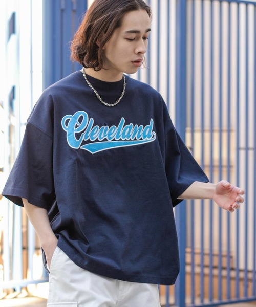 WEGO(ウィゴー)の「WEGO/【2点セット】アクセ付グラフィックT(Tシャツ/カットソー・メンズ・ダークグリーン/ブラック/ネイビー/ホワイト/グレー/ホワイト系その他・MEDIUM/LARGE)」の6枚目の写真