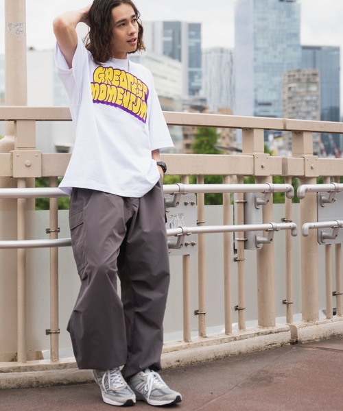 WEGO(ウィゴー)の「WEGO/【2点セット】アクセ付グラフィックT(Tシャツ/カットソー・メンズ・ダークグリーン/ブラック/ネイビー/ホワイト/グレー/ホワイト系その他・MEDIUM/LARGE)」の7枚目の写真