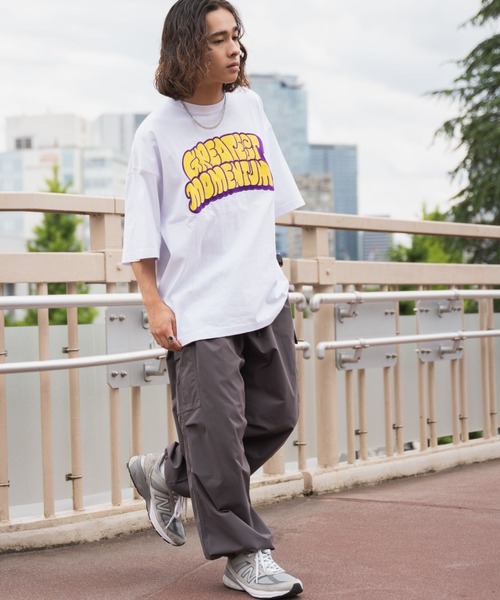 WEGO(ウィゴー)の「WEGO/【2点セット】アクセ付グラフィックT(Tシャツ/カットソー・メンズ・ダークグリーン/ブラック/ネイビー/ホワイト/グレー/ホワイト系その他・MEDIUM/LARGE)」の15枚目の写真