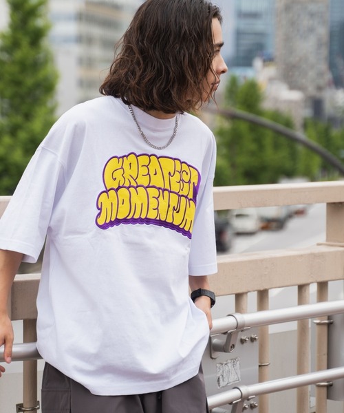 WEGO(ウィゴー)の「WEGO/【2点セット】アクセ付グラフィックT(Tシャツ/カットソー・メンズ・ダークグリーン/ブラック/ネイビー/ホワイト/グレー/ホワイト系その他・MEDIUM/LARGE)」の14枚目の写真