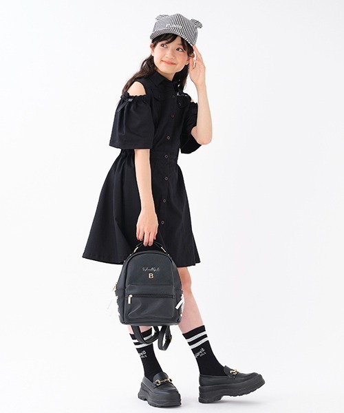 by LOVEiT（バイラビット）の「クマ耳ギンガムチェックキャップ（キャップ・キッズ・ブラック/グリーン/ラベンダー・M/L）」の8枚目の写真