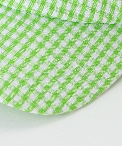 by LOVEiT（バイラビット）の「クマ耳ギンガムチェックキャップ（キャップ・キッズ・ブラック/グリーン/ラベンダー・M/L）」の16枚目の写真